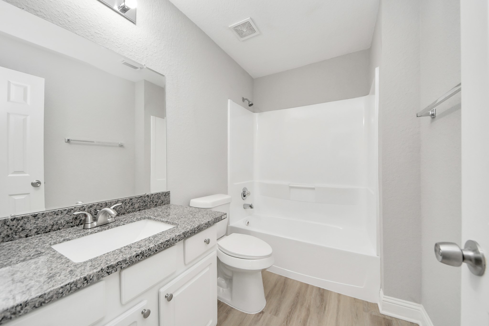 19618 Beachy Court Katy, TX 77449 - Photo 25 of 33 The guest bathroom is well-appointed, offering a clean, spacious layout perfect for family or visitors!