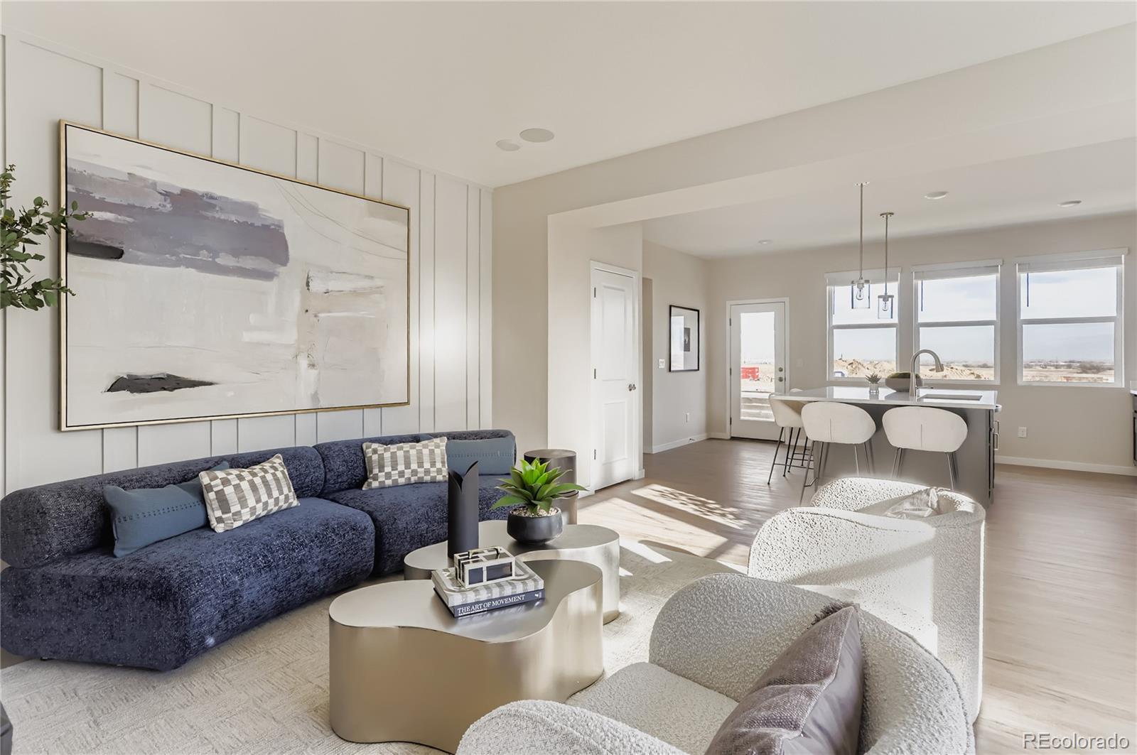 13342 Front Porch Firestone, CO 80504 - Photo 8 of 27 a living room with furniture and a large window