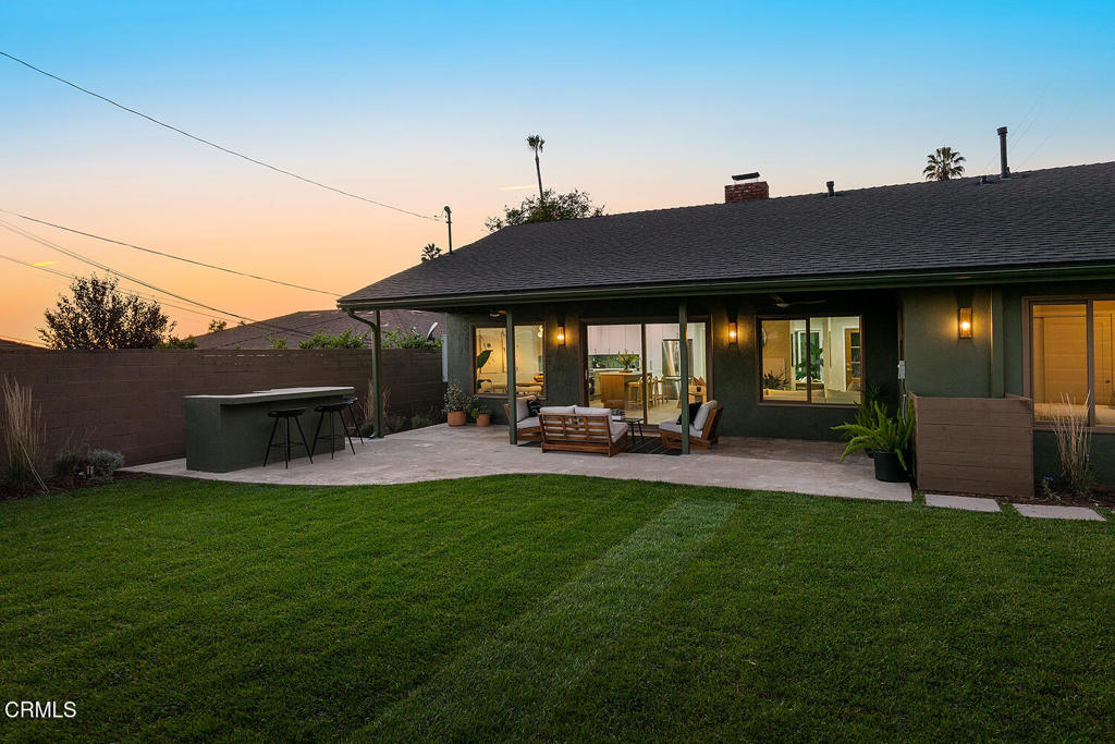 2650 Catherine Road Altadena, CA 91001 - Photo 34 of 37 a view of a house with a backyard