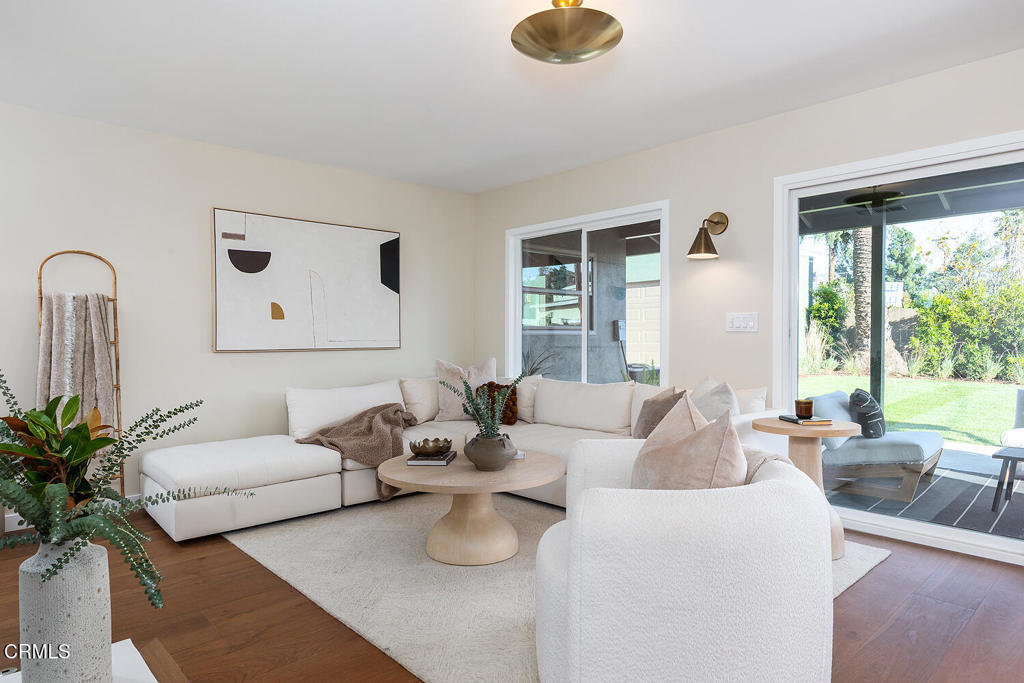 2650 Catherine Road Altadena, CA 91001 - Photo 6 of 37 a living room with furniture and a large window