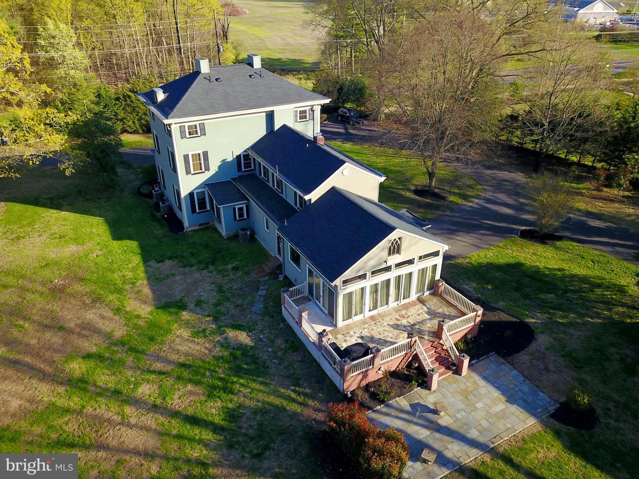 9 Eayrestown Road Medford, NJ 08055 - Photo 74 of 78 an aerial view of a house with a big yard