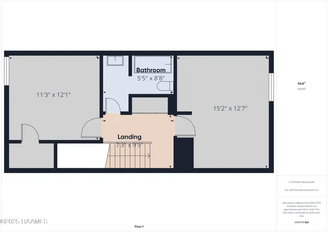 $950 | 201 High Meadows Boulevard, Unit 218, Lafayette, LA 70507