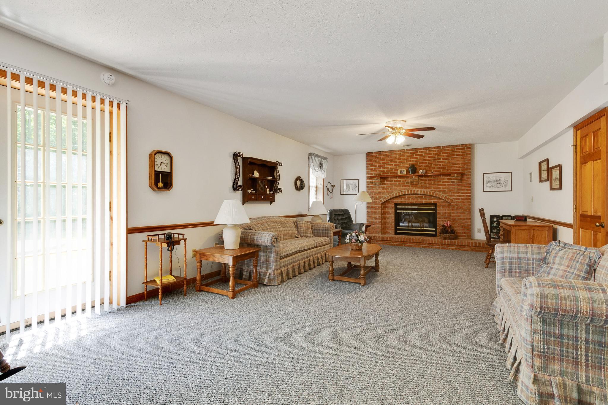 17161 Hudson Mill Road Culpeper, VA 22701 - Photo 4 of 42 Huge Family room: lower level, French door,gas fp.