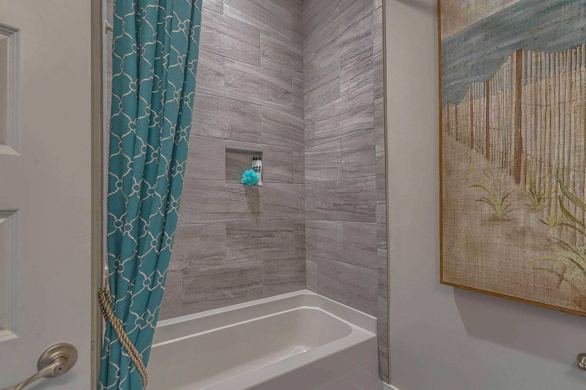 25 East Milestone Drive Inlet Beach, FL 32461 - Photo 16 of 40 a bathroom with a bathtub