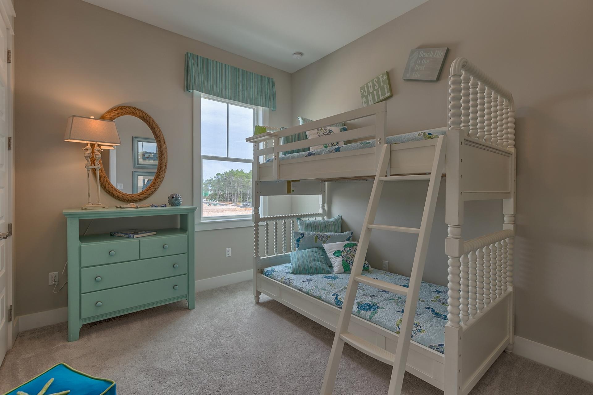 25 East Milestone Drive Inlet Beach, FL 32461 - Photo 17 of 40 a room with furniture and a mirror