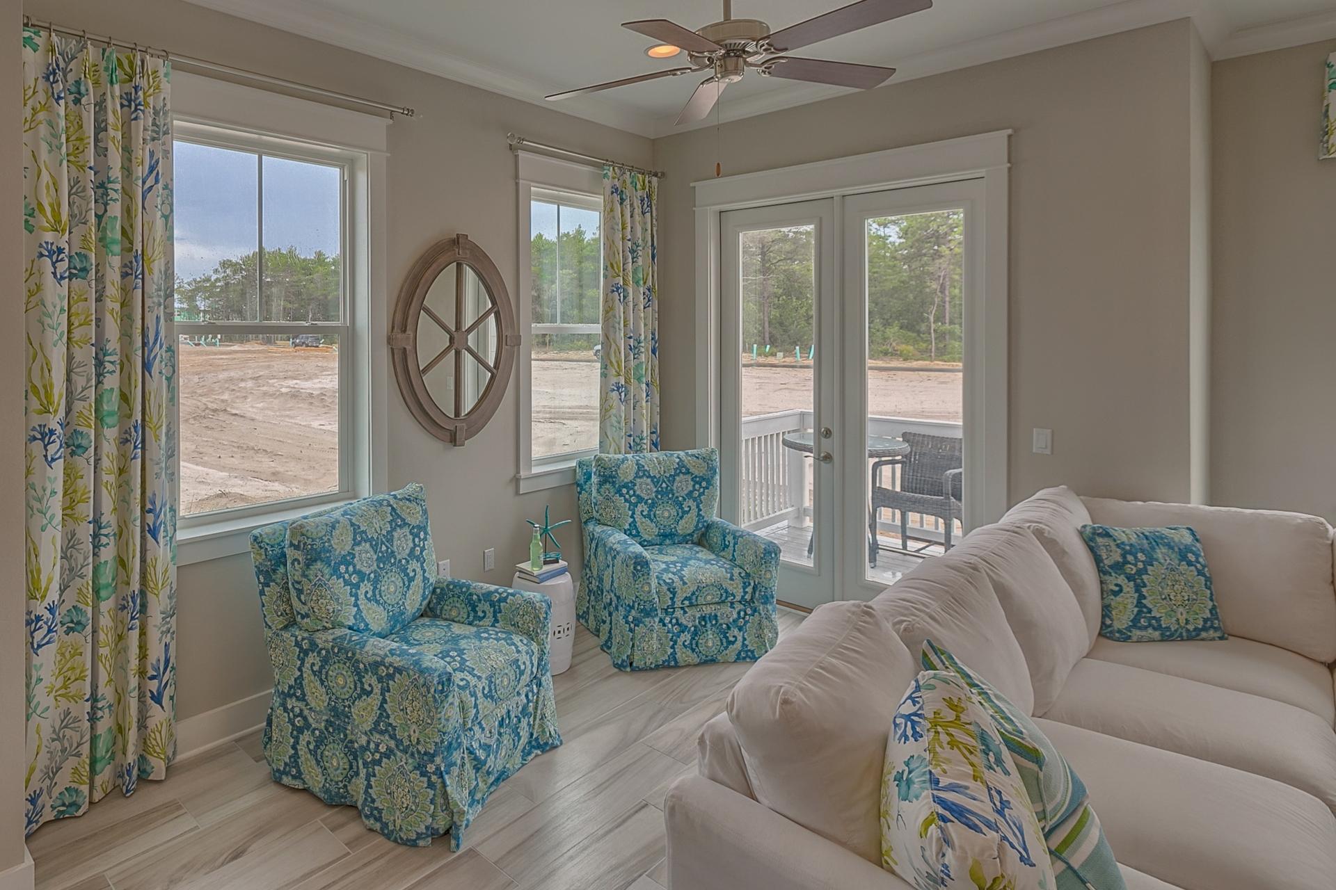 25 East Milestone Drive Inlet Beach, FL 32461 - Photo 27 of 40 a living room with furniture and a window