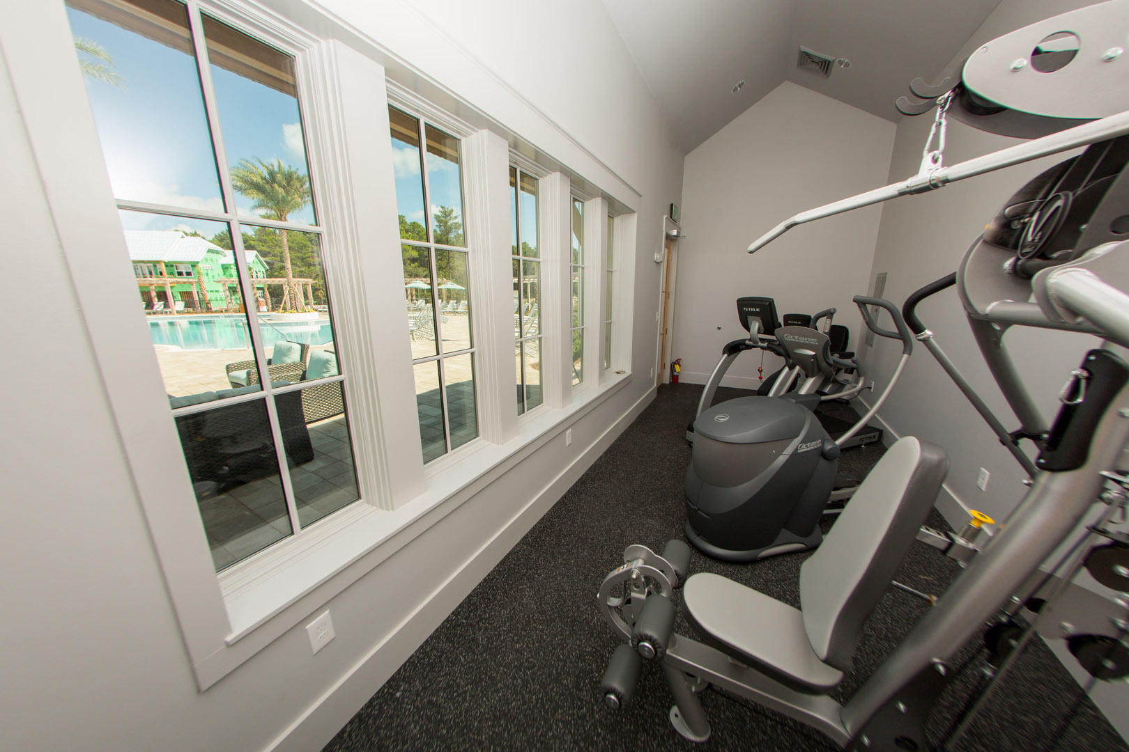 25 East Milestone Drive Inlet Beach, FL 32461 - Photo 31 of 40 a view of a room with wooden floor and windows