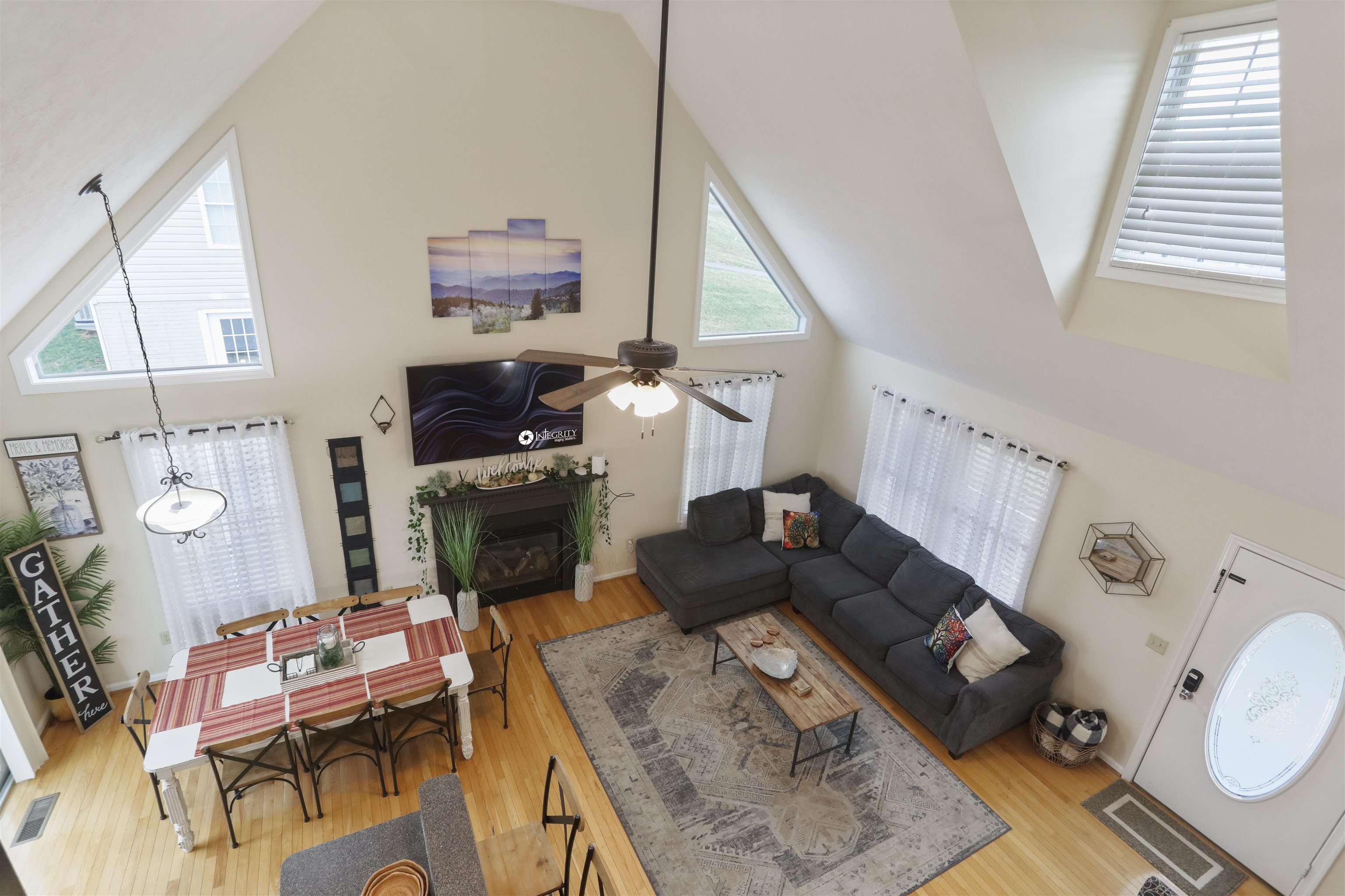 317 Locustdale Loop Shenandoah, VA 22849 - Photo 18 of 39 a living room with furniture and a fireplace