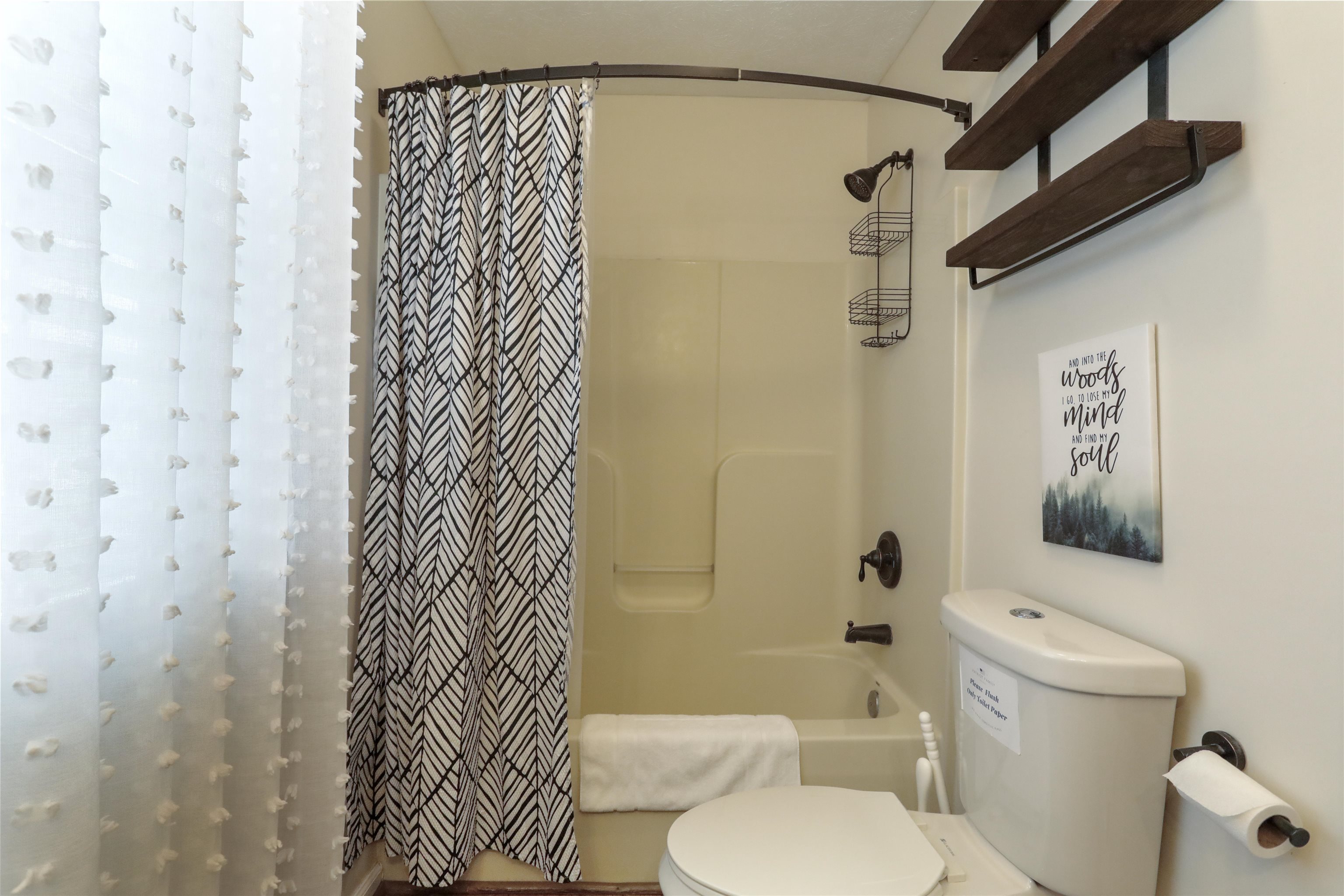 317 Locustdale Loop Shenandoah, VA 22849 - Photo 23 of 39 a white toilet sitting next to a shower curtain
