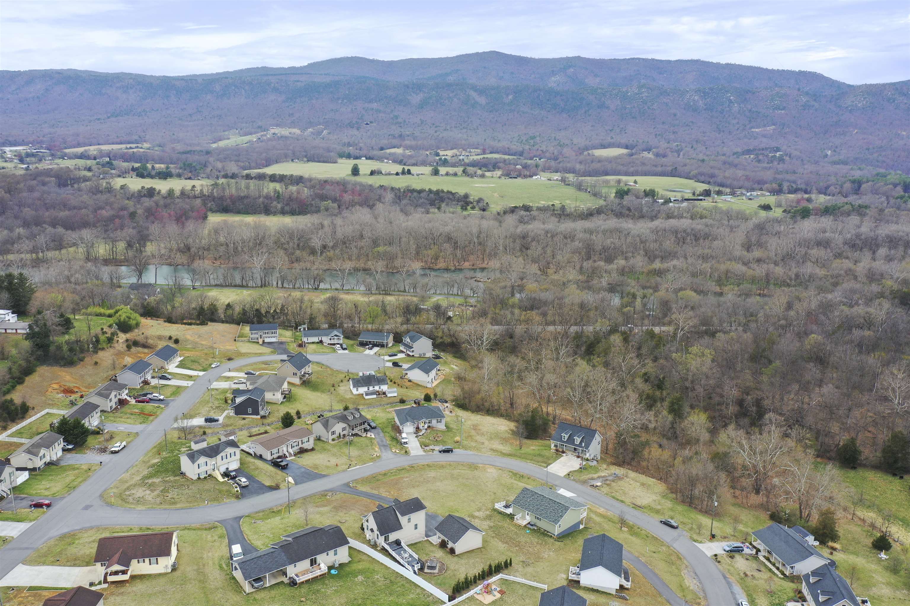 317 Locustdale Loop Shenandoah, VA 22849 - Photo 36 of 39 an aerial view of a house with a yard