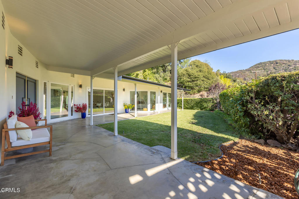 1823 Risa Place Glendale, CA 91208 - Photo 27 of 36 a view of a house with backyard porch and garden