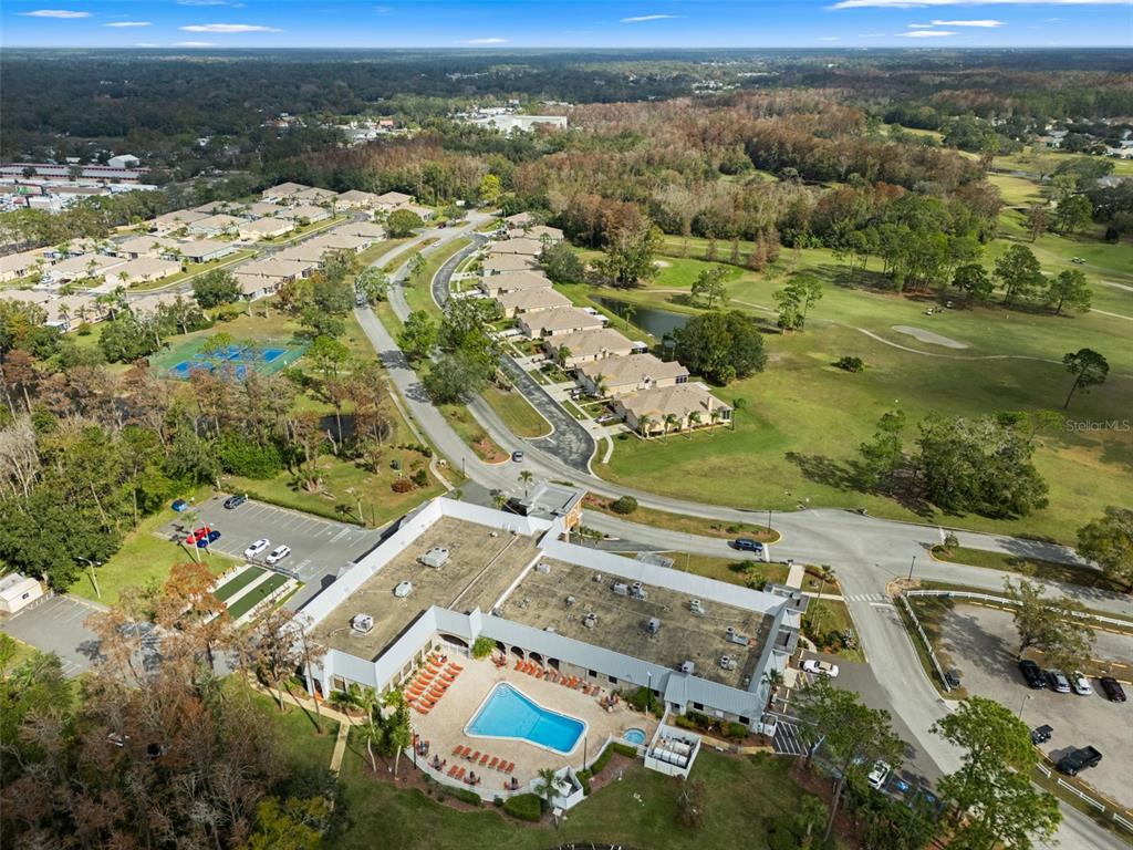 11630 Bayonet Lane New Port Richey, FL 34654 - Photo 33 of 58 an aerial view of residential houses with outdoor space