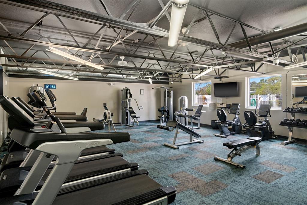 11630 Bayonet Lane New Port Richey, FL 34654 - Photo 48 of 58 a view of a room with gym equipment