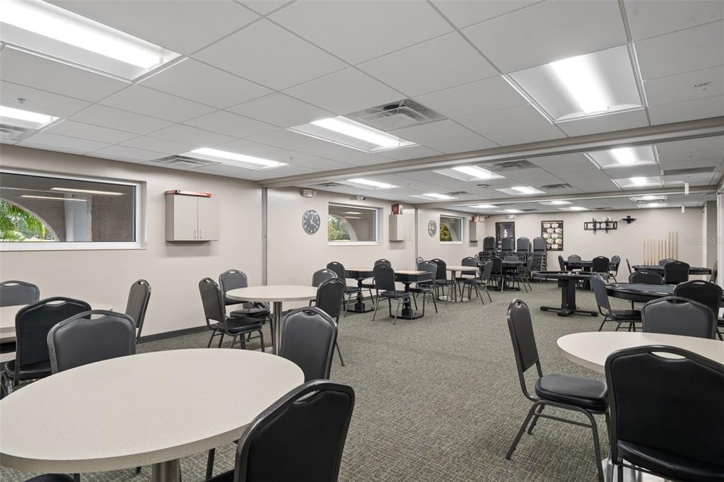 11630 Bayonet Lane New Port Richey, FL 34654 - Photo 51 of 58 a view of a a dining room with lots of chairs