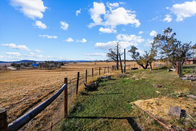 a view of a lake with outdoor space