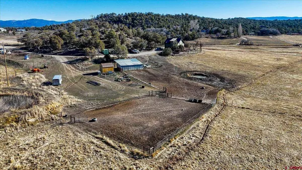 a view of a backyard of a house
