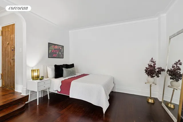 a kitchen with a cabinets and window