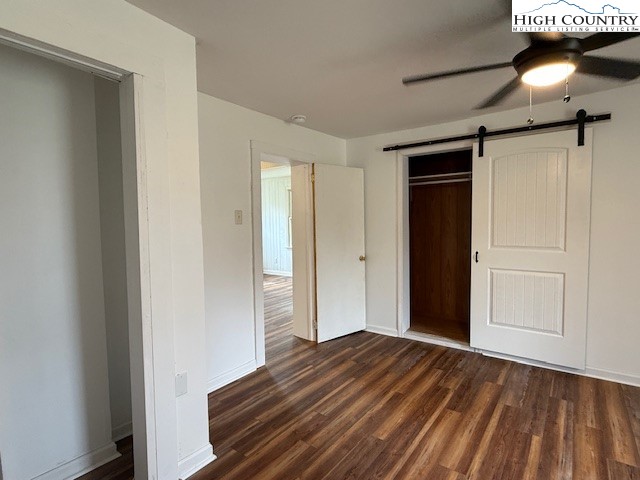 304 Elk River Road Elk Park, NC 28622 - Photo 21 of 36 a view of empty room with wooden floor