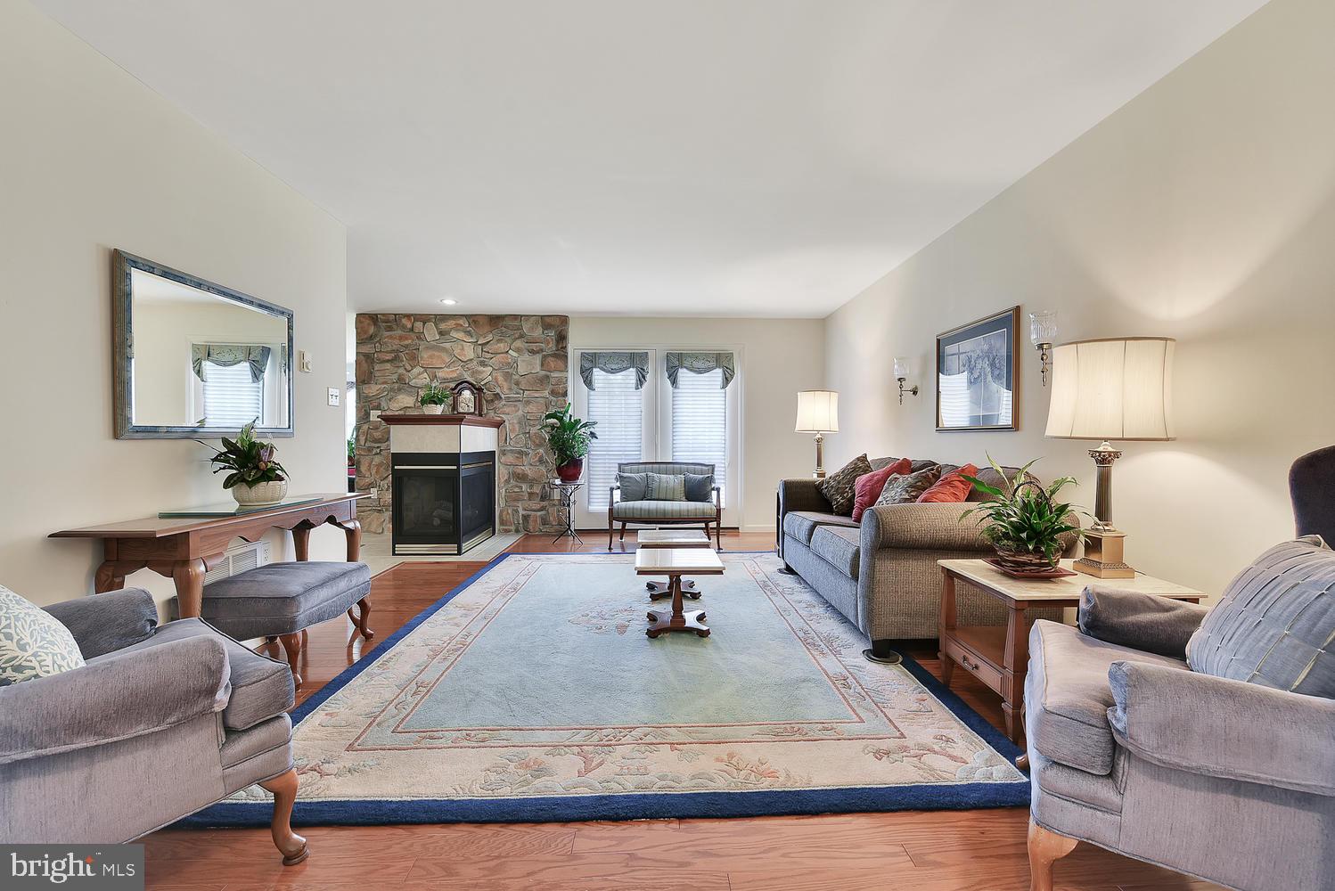 5397 Stone Road Frederick, MD 21703 - Photo 5 of 33 Living Room with gas fireplace