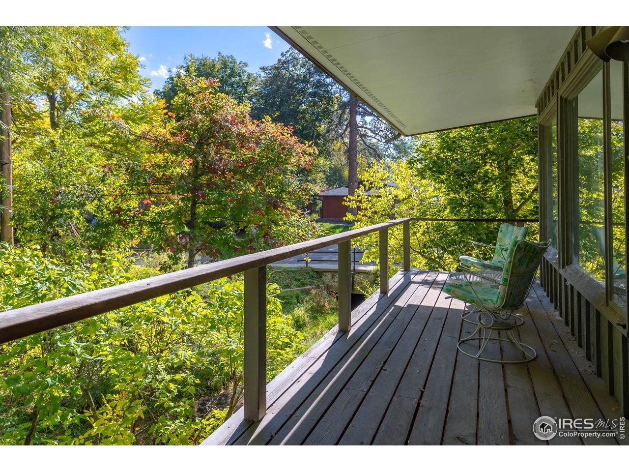 2207 Bluebell Avenue Boulder, CO 80302 - Photo 13 of 47 a view of balcony with wooden floor