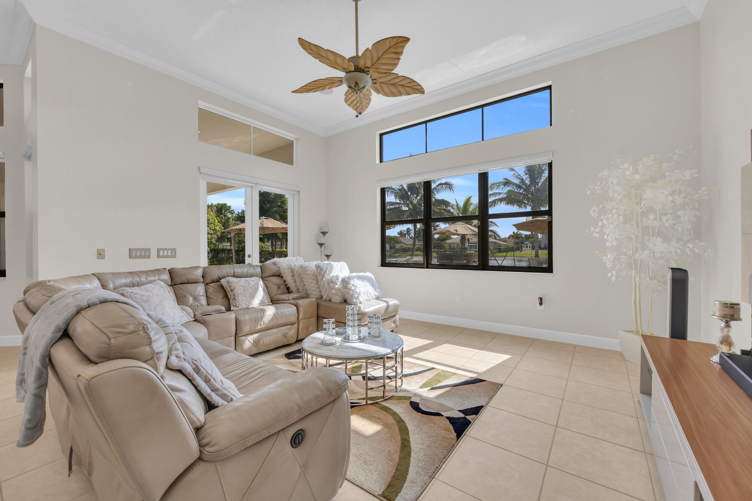 15182 Southwest 35th Street Davie, FL 33331 - Photo 18 of 53 a living room with furniture and a large window