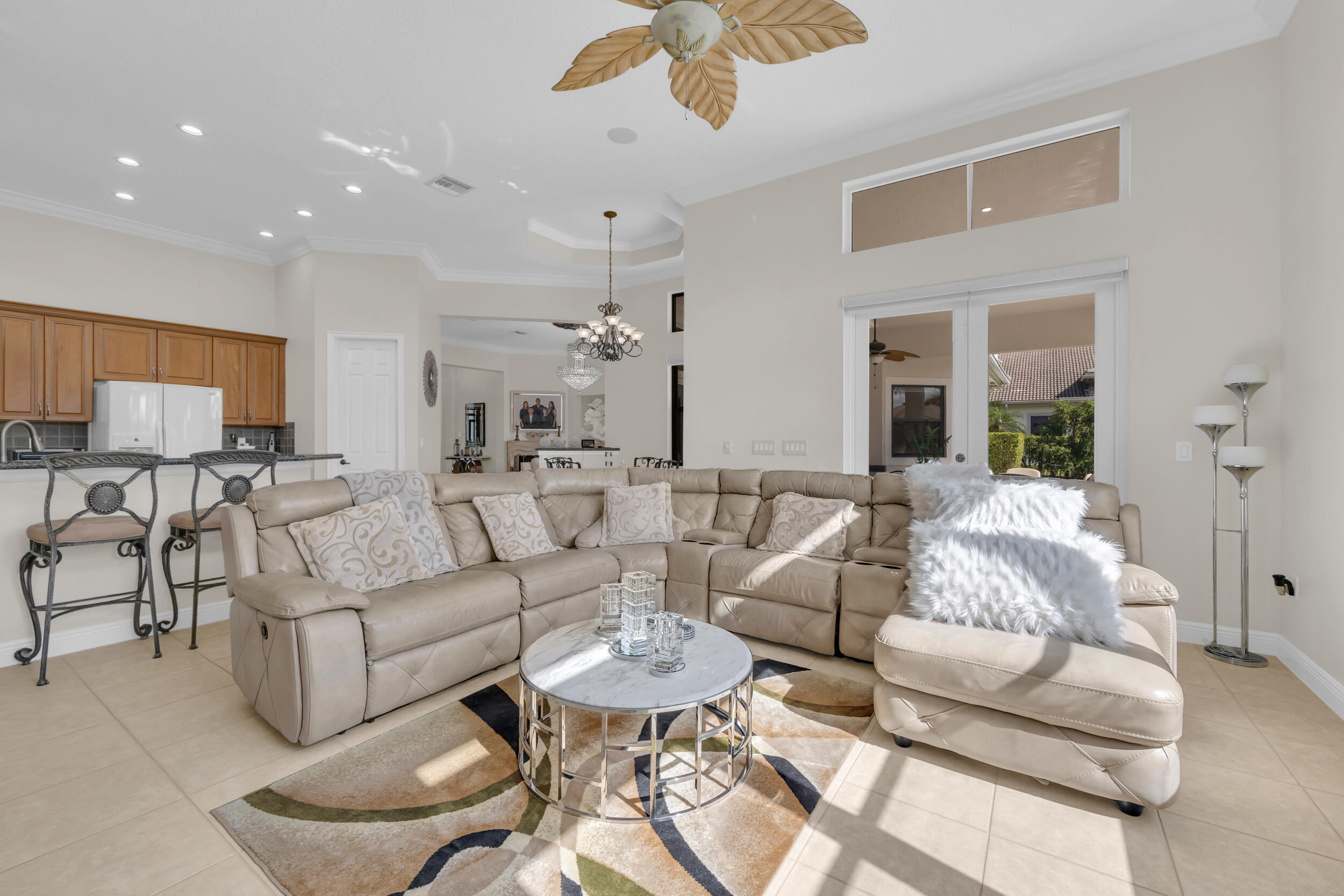 15182 Southwest 35th Street Davie, FL 33331 - Photo 19 of 53 a living room with furniture and a large window