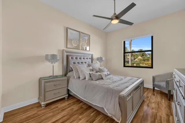 a workspace with furniture and window