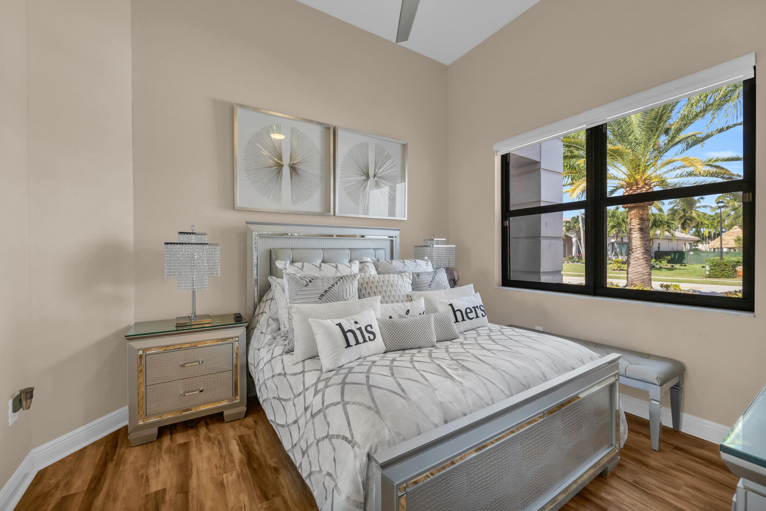 15182 Southwest 35th Street Davie, FL 33331 - Photo 34 of 53 a bedroom with a bed and a window