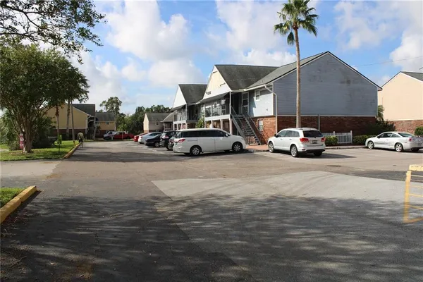 a car parked in front of a house