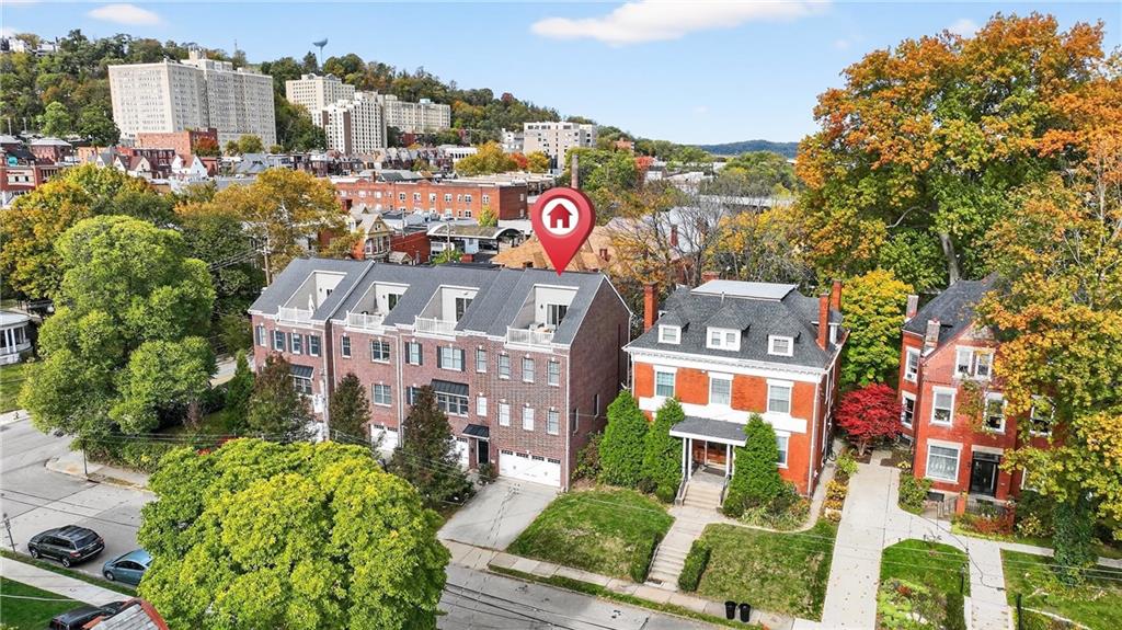 4709 Wallingford Street Pittsburgh, PA 15213 - Photo 36 of 39 a view of a city with tall buildings