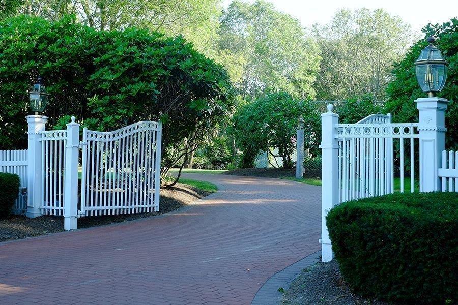 13 Pine Tree Drive Buzzards Bay, MA 02532 - Photo 26 of 30 a view of a gate with a garden