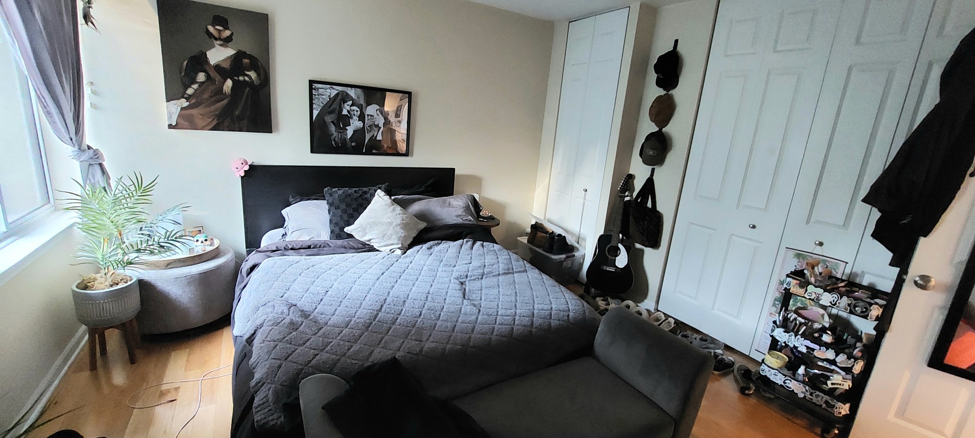 5854 Forest View Road, Unit E Lisle, IL 60532 - Photo 12 of 18 a bedroom with a bed and wooden floor