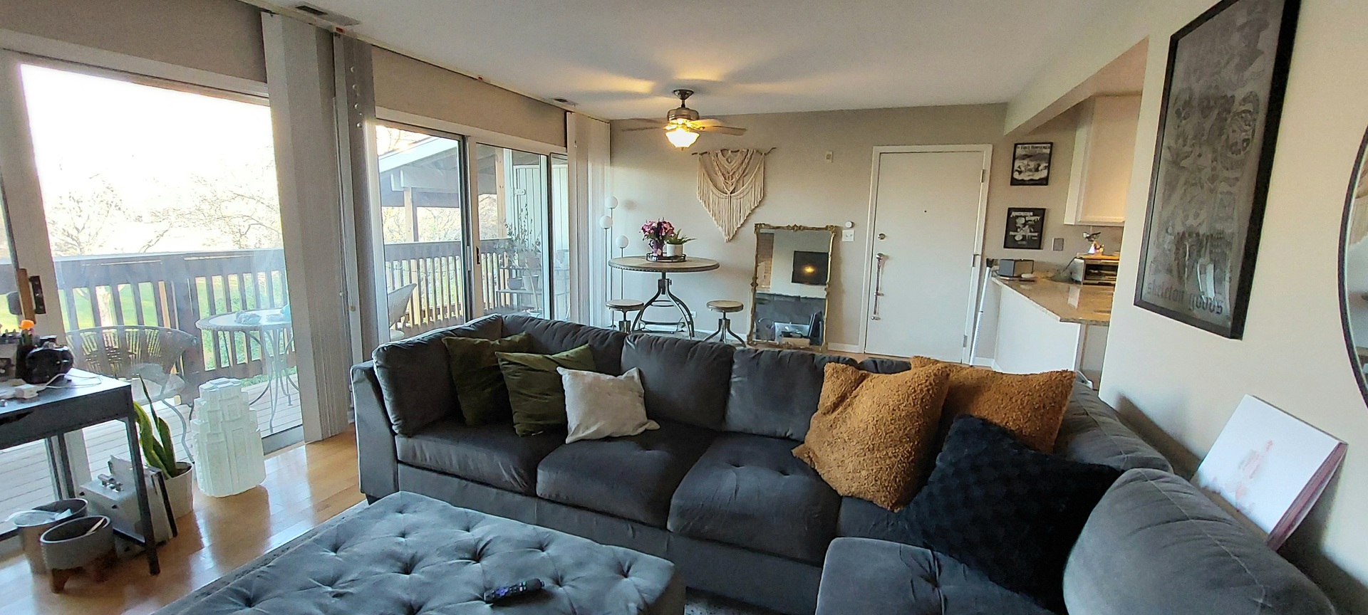 5854 Forest View Road, Unit E Lisle, IL 60532 - Photo 4 of 18 a living room with furniture and a large window