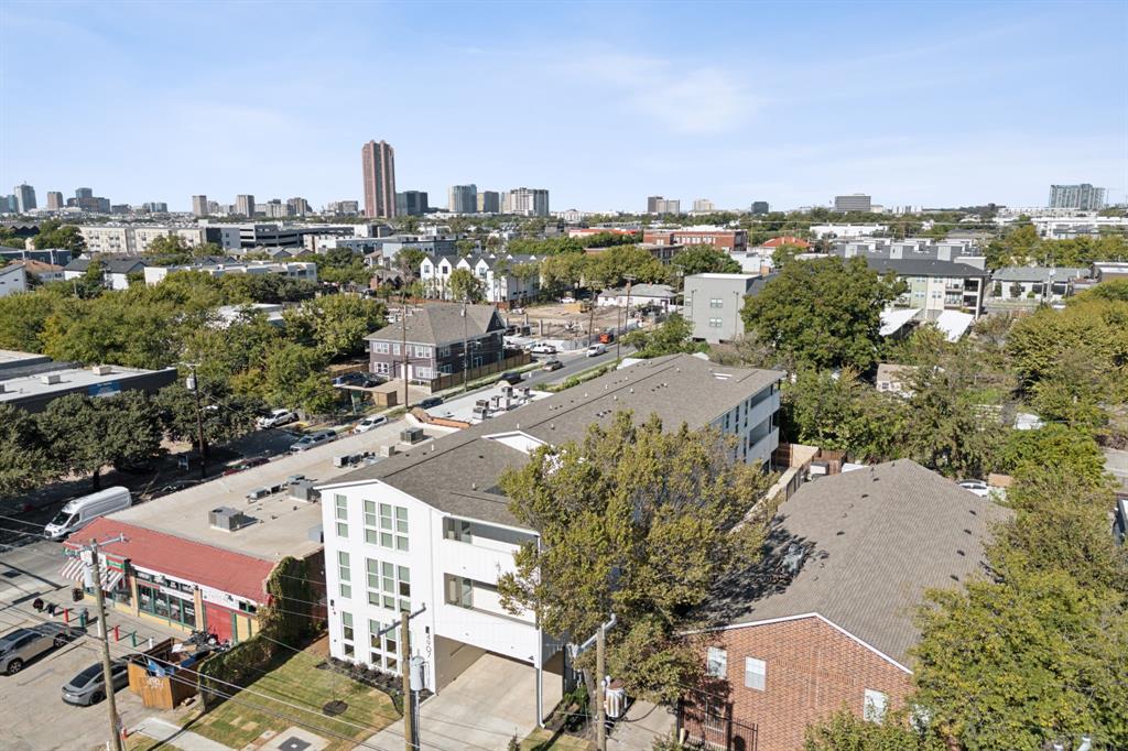 4907 Bryan Street Dallas, TX 75204 - Photo 21 of 21 an aerial view of a city