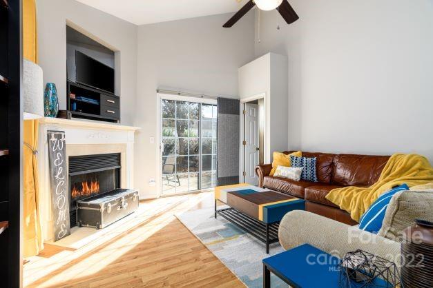 903 Azurine Circle Fort Mill, SC 29708 - Photo 5 of 19 a living room with furniture fireplace and flat screen tv