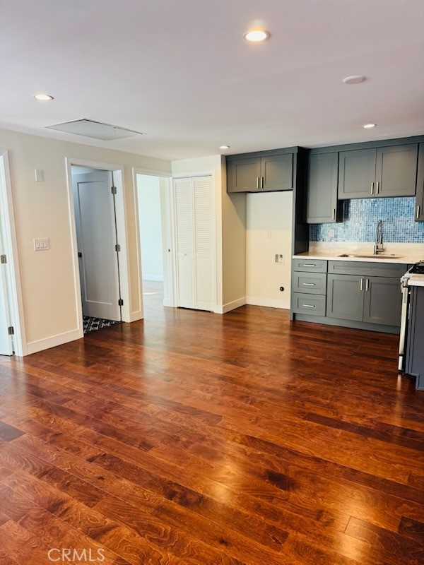 3015 Future Street Los Angeles, CA 90065 - Photo 16 of 22 a view of a kitchen with wooden floor