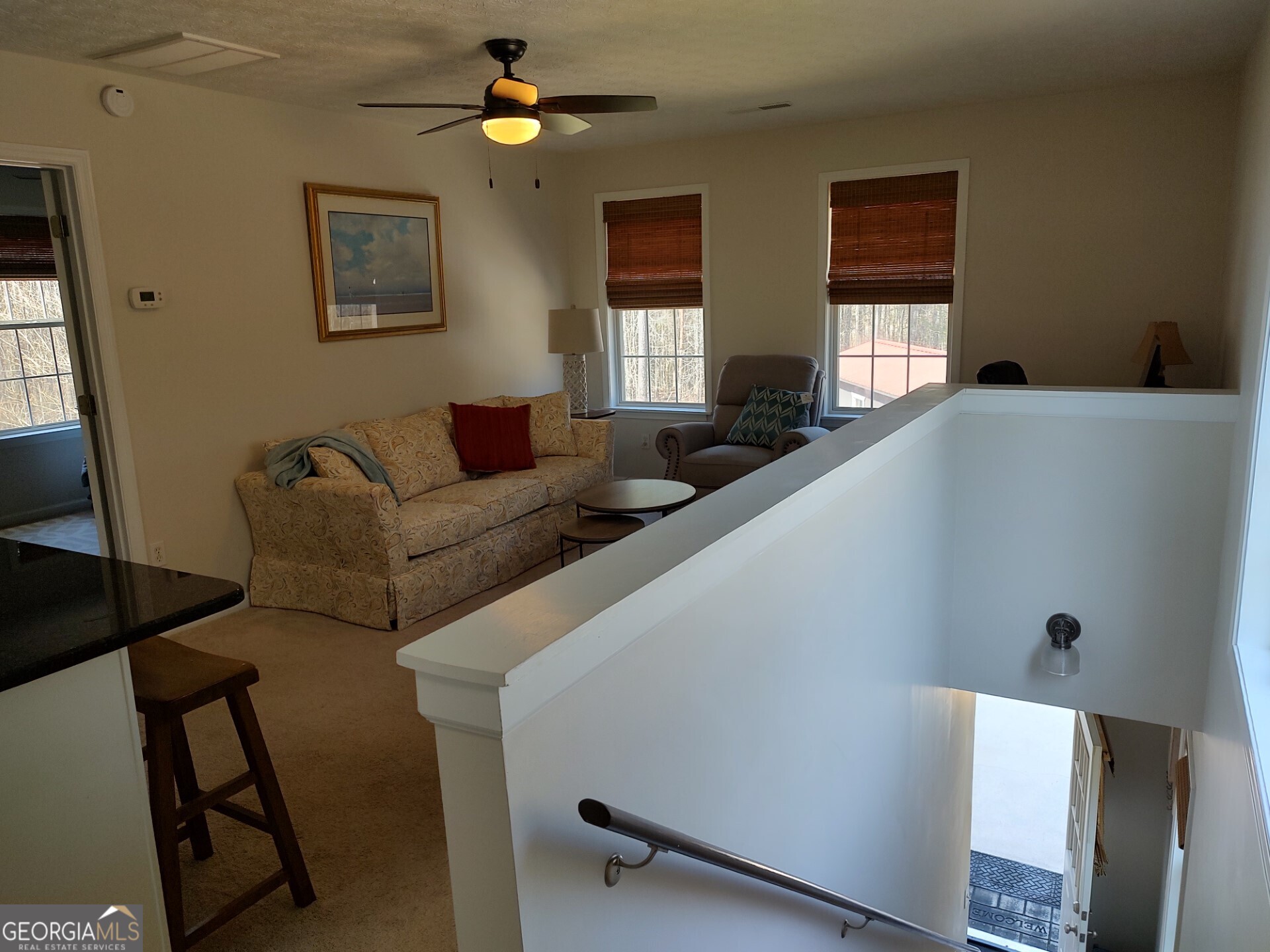 1467 Elders Mill Road, Unit ABOVE Senoia, GA 30276 - Photo 6 of 18 a living room with furniture and a window
