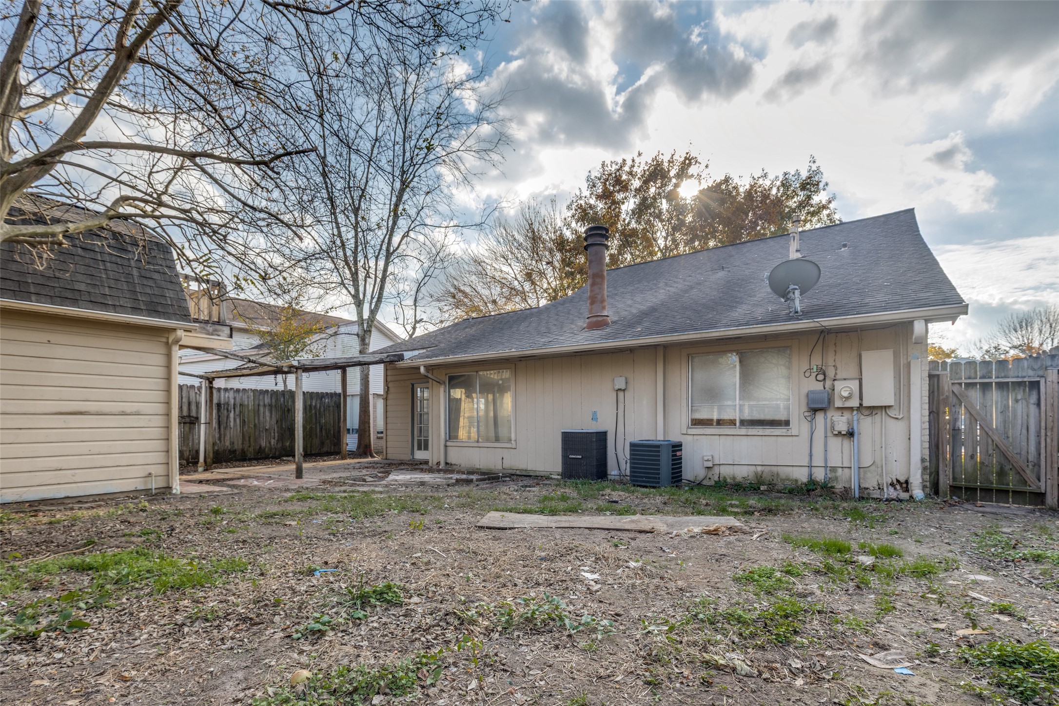 24010 Landing Way Drive Spring, TX 77373 - Photo 20 of 25 a view of a house with a backyard