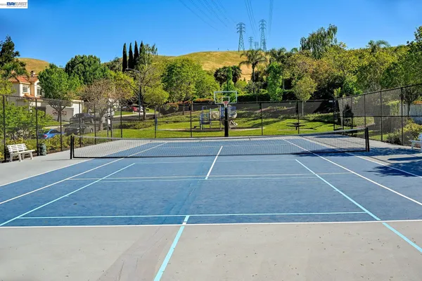 a view of a tennis court