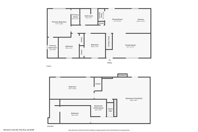 a view of a house with yard and a tree