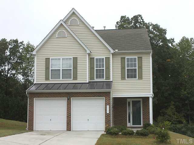 5317 Daleview Drive Raleigh, NC 27610 - Photo 1 of 14 a front view of a house with a yard