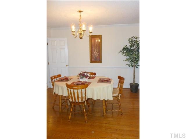 4109 Old Coach Road Raleigh, NC 27616 - Photo 6 of 25 View 2 of the dining room. What a great space to entertain!