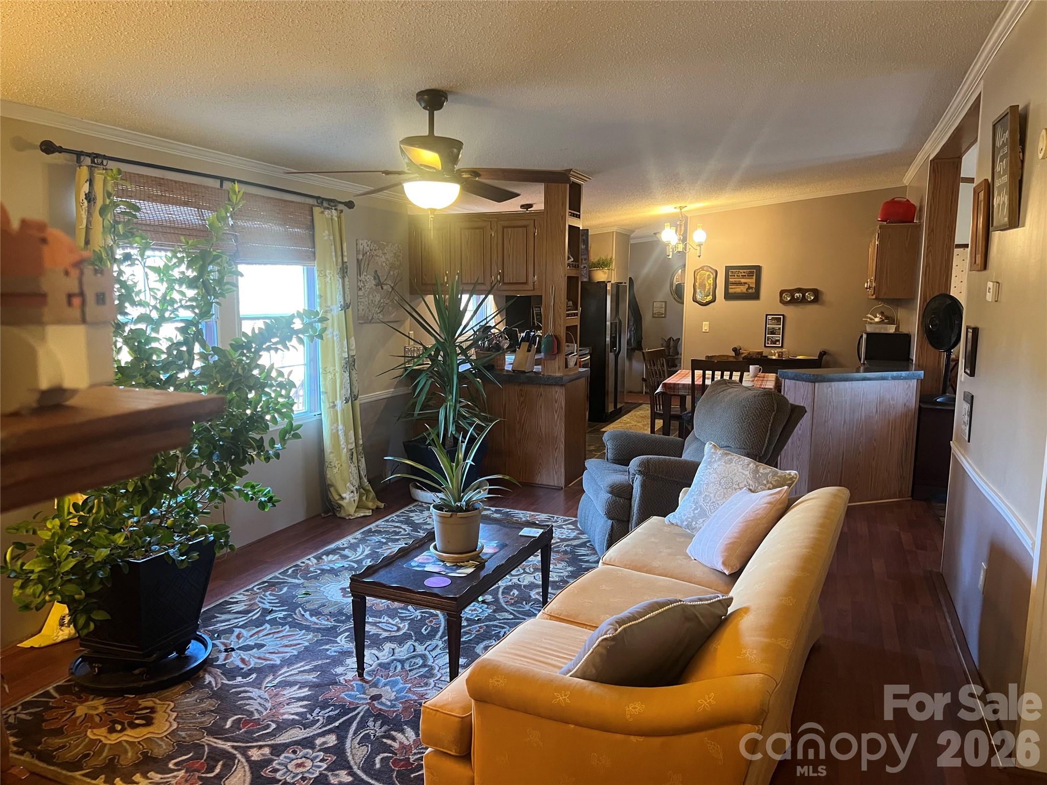 2082 Mary D Road, Unit 1 Chesterfield, SC 29709 - Photo 8 of 33 a living room with furniture flowerpot and a chandelier