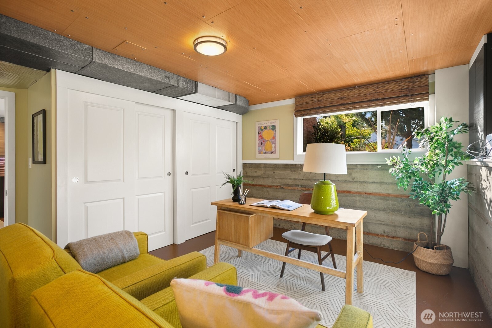6024 48th Avenue Southwest Seattle, WA 98136 - Photo 24 of 40 a living room with furniture and a large window