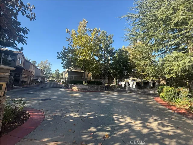 a view of a building from a windows