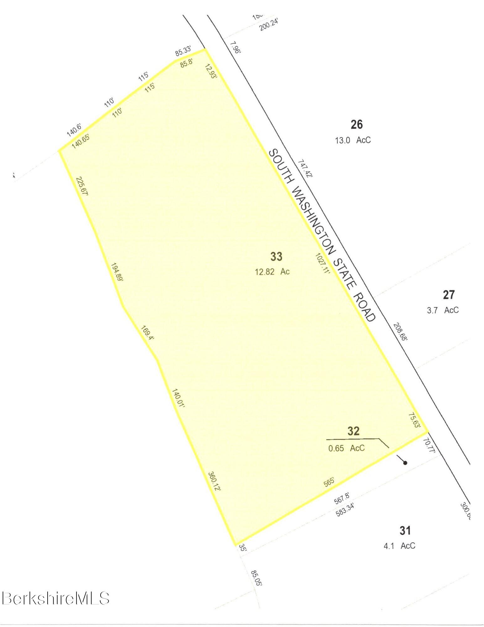 Lot 33-0 South Washington State Road Becket, MA 01223 - Photo 6 of 6 a view of a swimming pool
