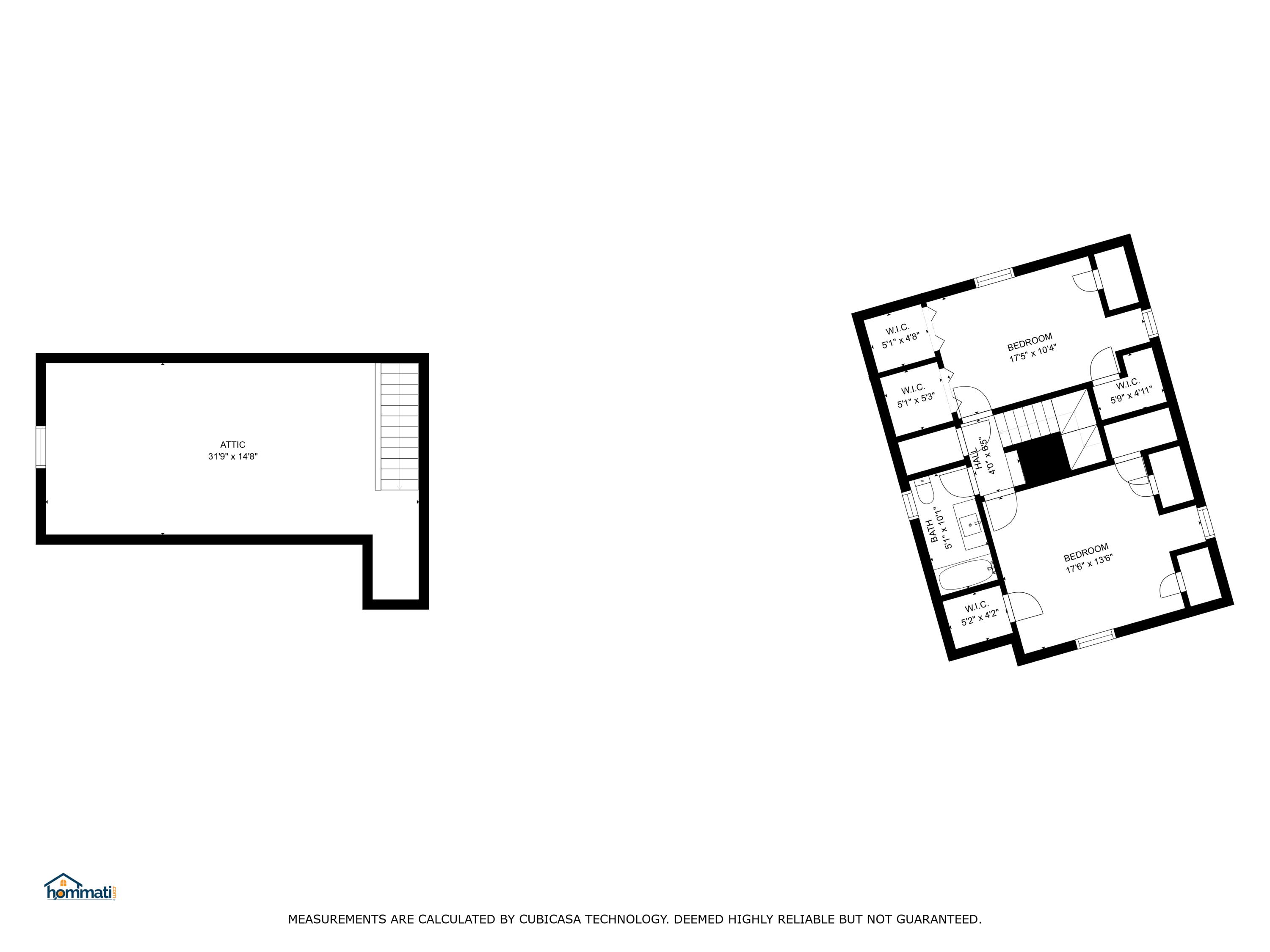 73 Lombos Hole Road Harpswell, ME 04079 - Photo 69 of 69 2nd_floor_dimensions_73_lombos_hole_rd__