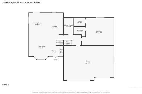 $499,000 | 1860 Bishop Court, Mountain Home, ID 83647