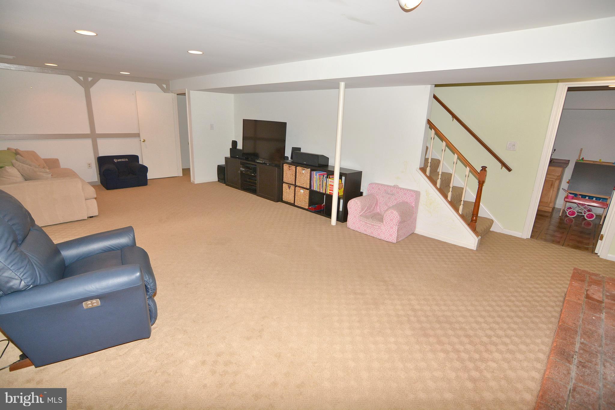 7816 Cliffside Court Springfield, VA 22153 - Photo 22 of 30 Huge family room in lower level.