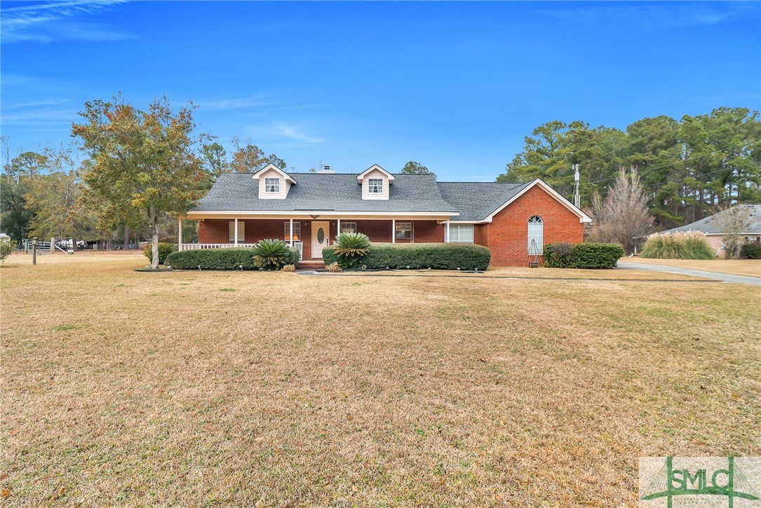 6 Hiram Road Bloomingdale, GA 31302 - Photo 2 of 45 Front winter yard